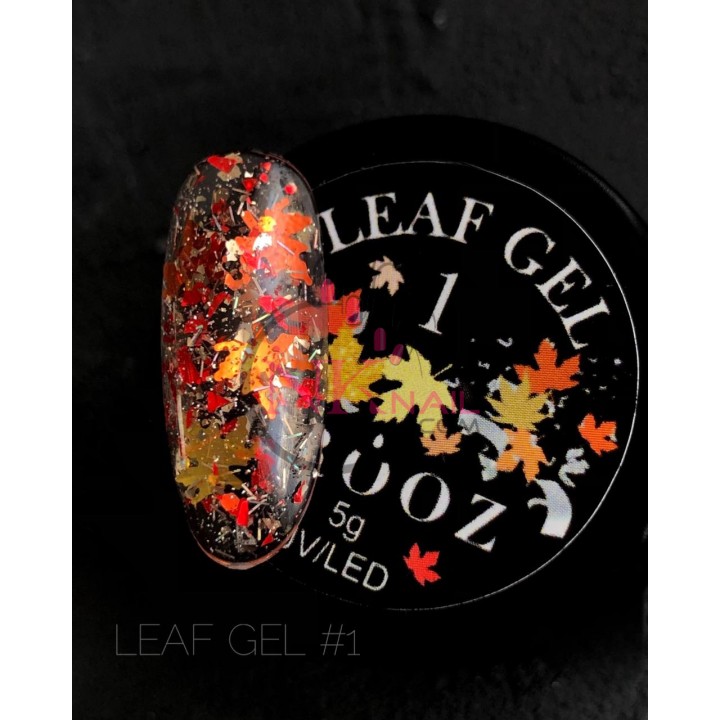 Гель для дизайна Crooz Leaf Gel №01